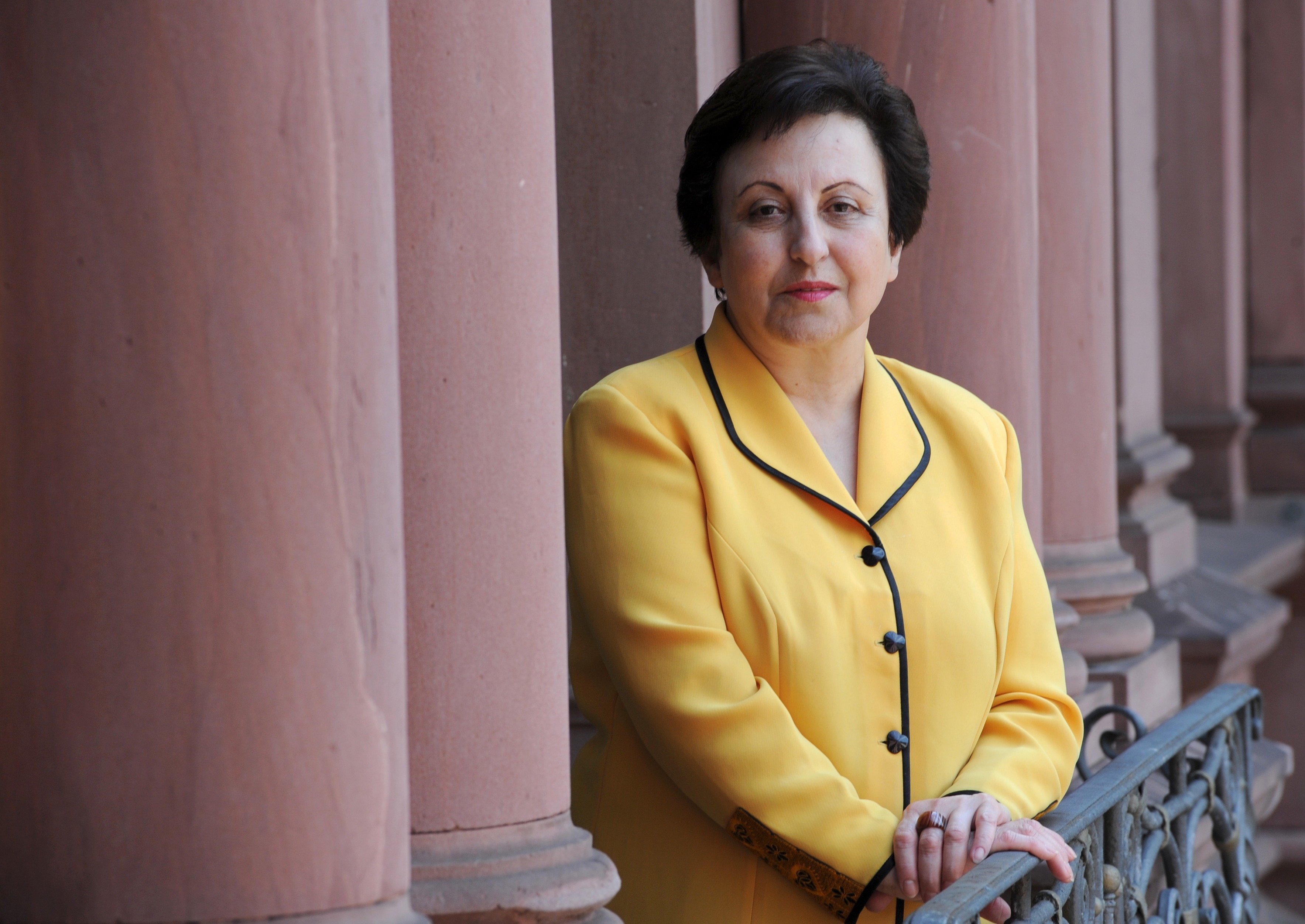 Iranian Nobel Peace Prize Laureate Shirin Ebadi attends a press conference in Frankfurt am Main, Germany, 04 May 2012. On 06 May 2012, Ms Ebadi receives the Avicenna Prize at St. Paul's Church in Frankfurt. The prize is worth 50,000 euro and honors achievements in intercultural communication. Photo: ARNE DEDERT